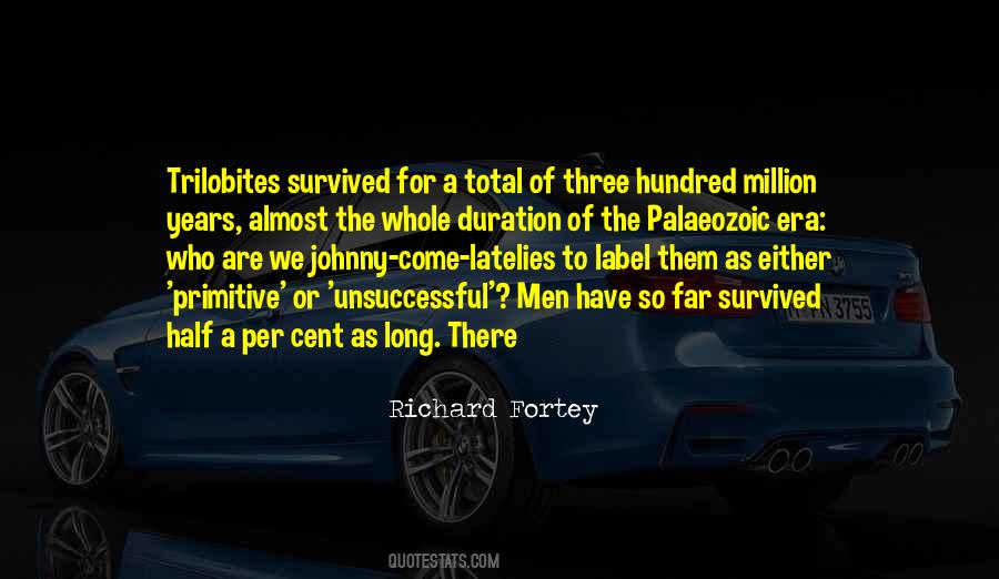 Fortey Quotes #1550584