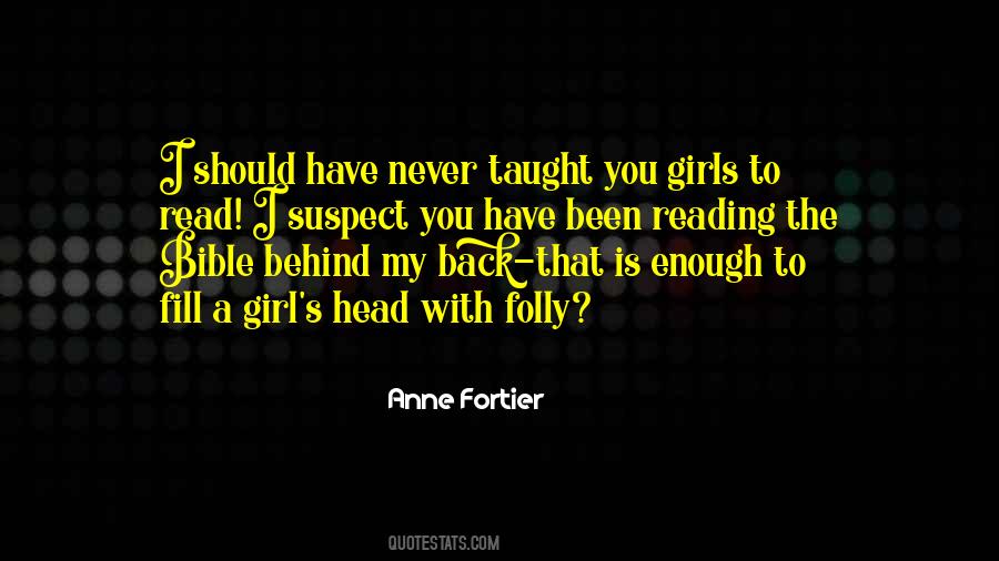 Fortier Quotes #1019807