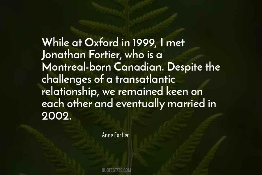 Fortier Quotes #1854710