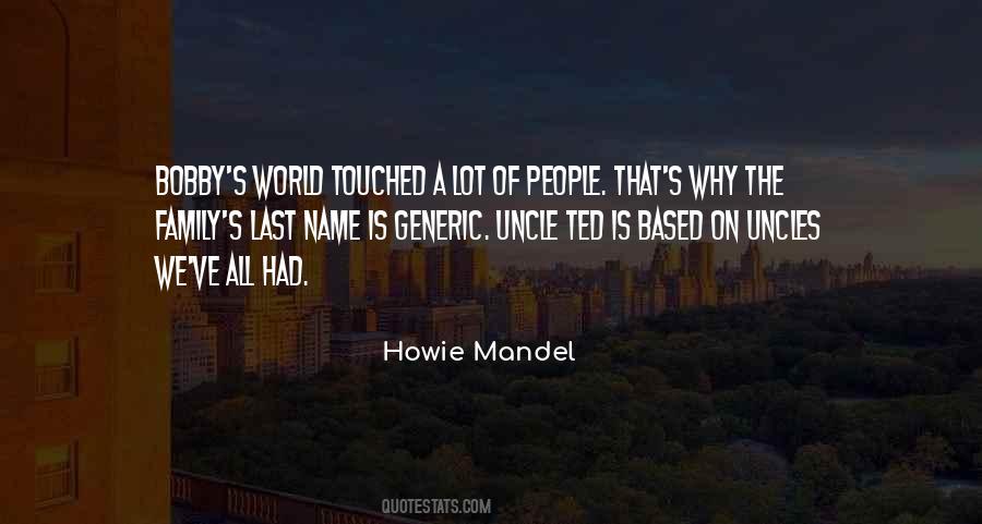 Quotes About Family Names #122866