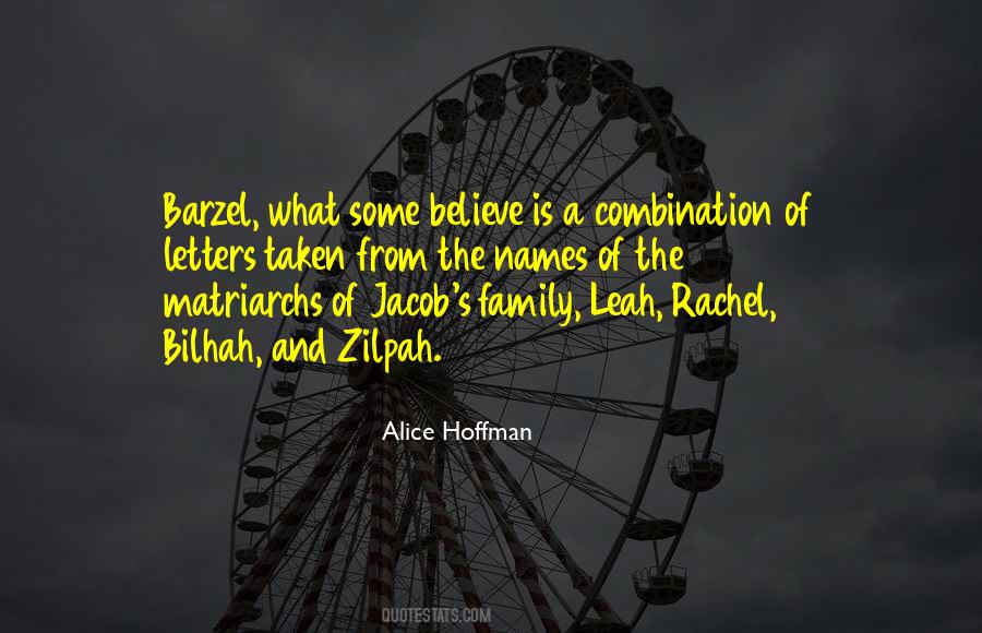 Quotes About Family Names #1857083