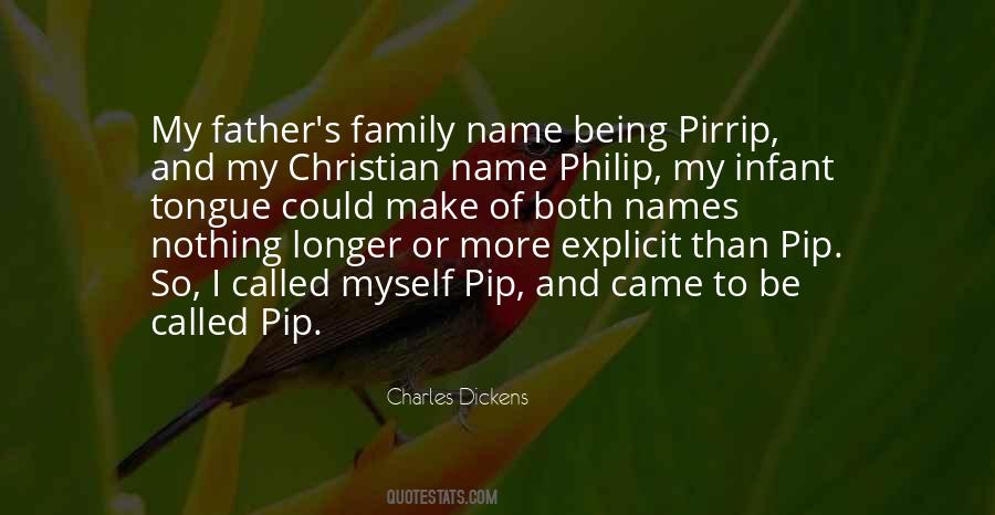 Quotes About Family Names #530342