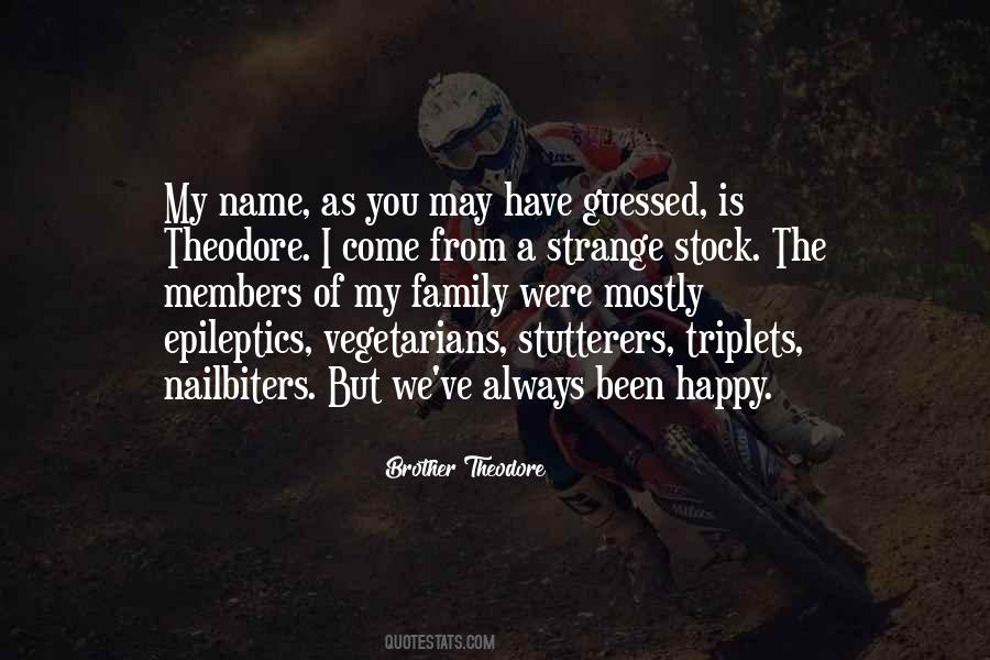 Quotes About Family Names #802646