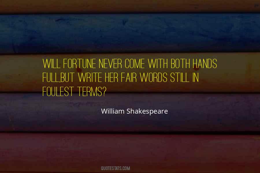 Foulest Quotes #445417