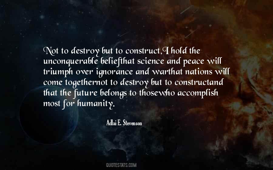 Quotes About Humanity And Science #1805831