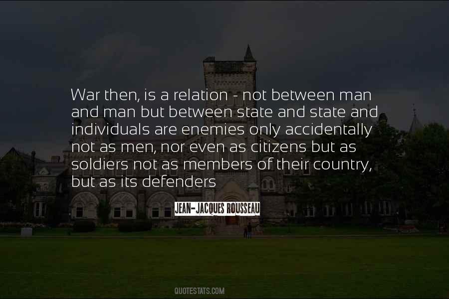 Quotes About Soldiers And War #868232