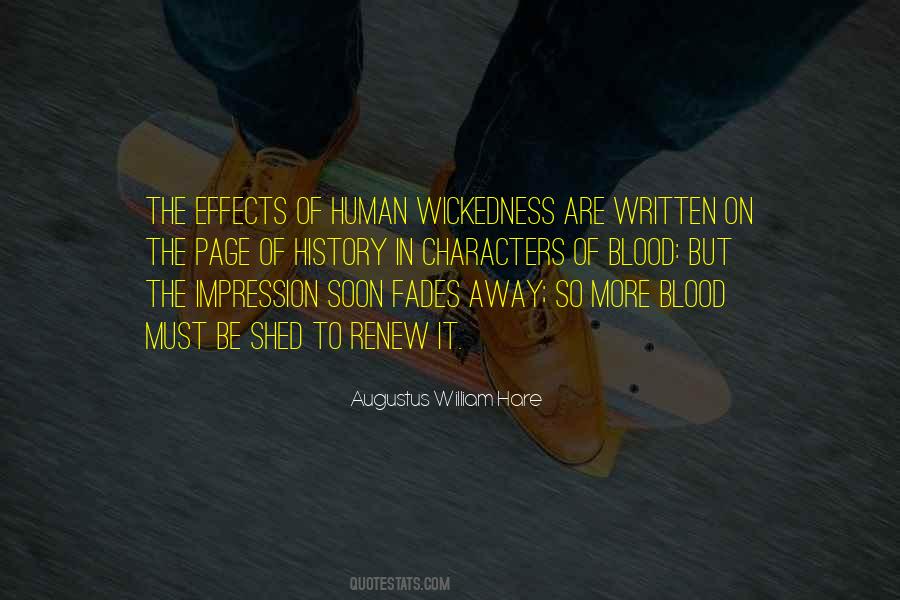 Quotes About Human Wickedness #92633