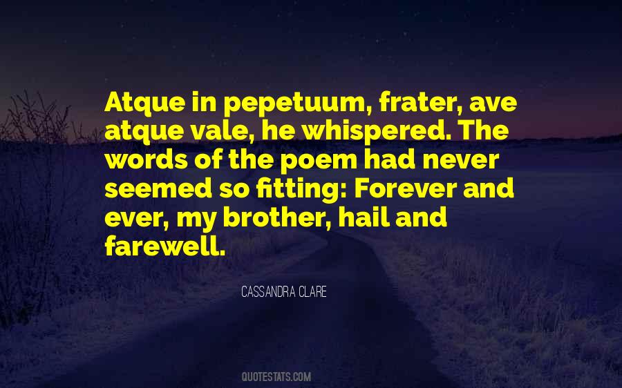 Frater Quotes #1026747