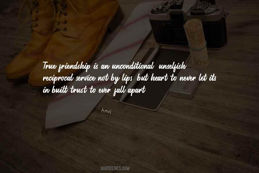 Quotes About Reciprocal Friendship #1423904
