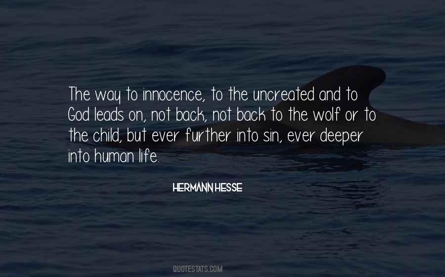 Quotes About Uncreated #1797211