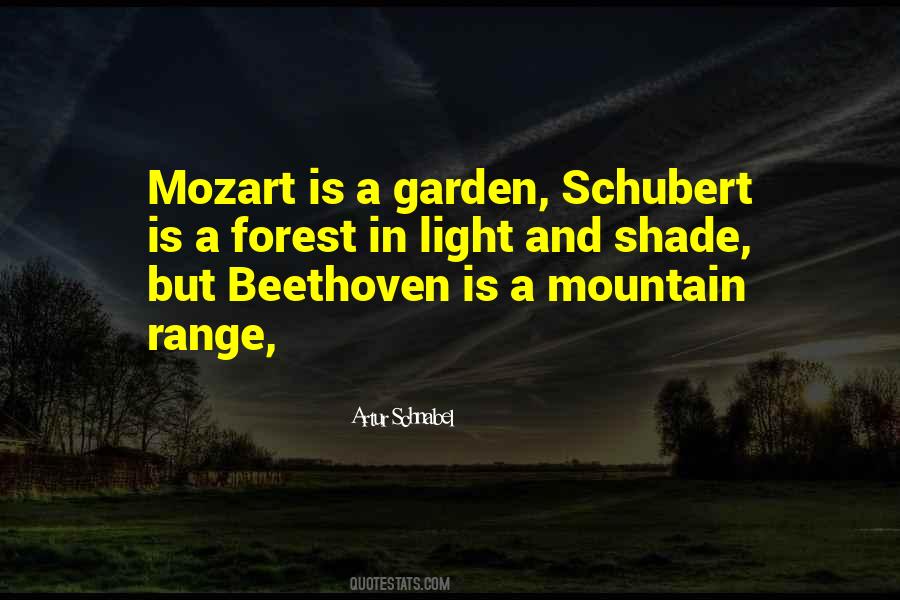 Quotes About Schubert #798307