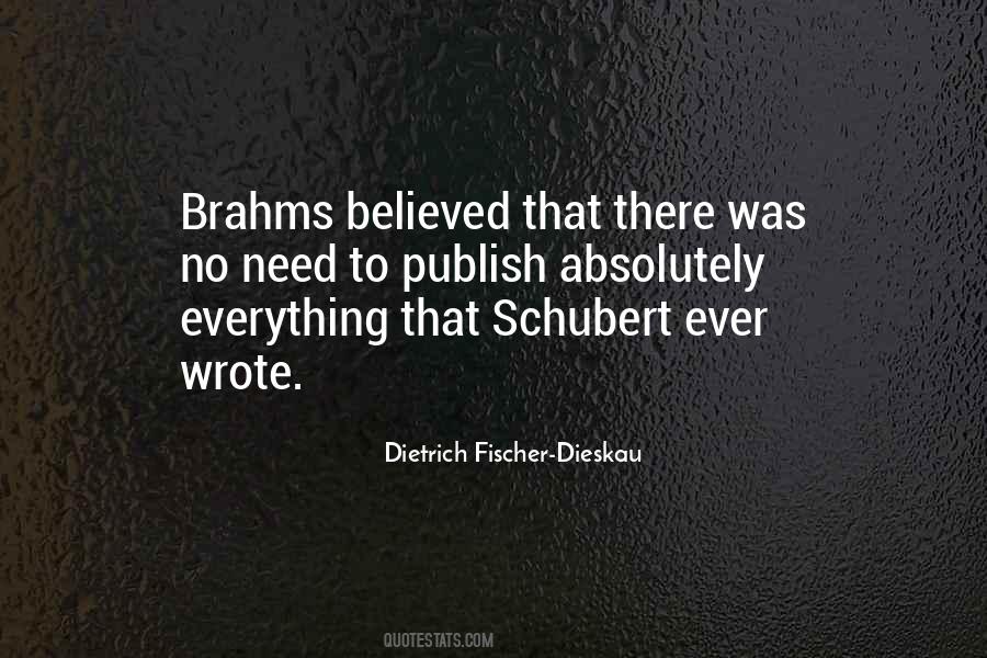 Quotes About Schubert #897992