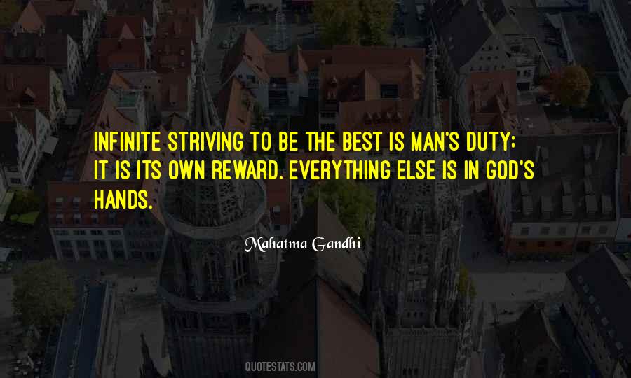 Quotes About Striving To Be The Best #1502325