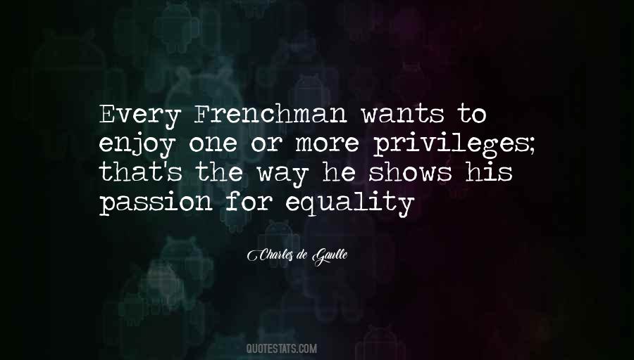 Frenchman's Quotes #977296