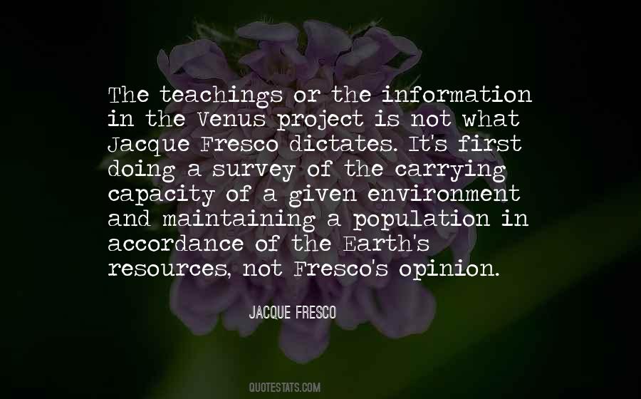 Fresco's Quotes #866457