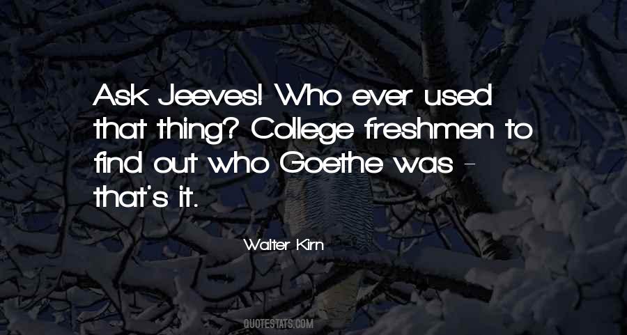 Freshmen Quotes #32198