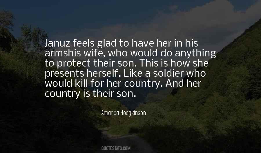 Quotes About Soldier Love #1324742