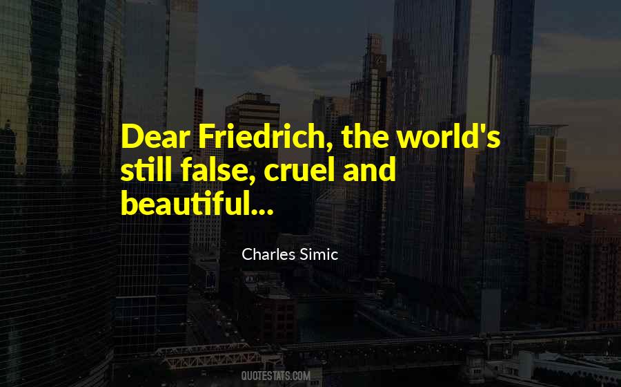 Friedrich's Quotes #700873