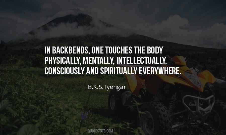 Quotes About Backbends #856640