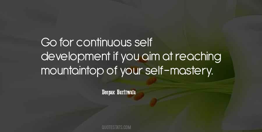 Quotes About Self Mastery #1816926