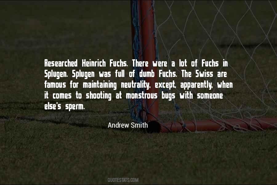 Fuchs Quotes #481529