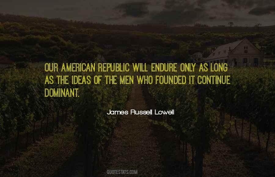 Quotes About The American Republic #1189069
