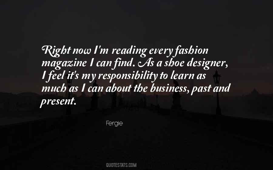 Quotes About The Fashion Business #1874228