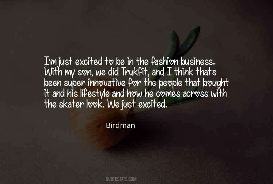 Quotes About The Fashion Business #635754