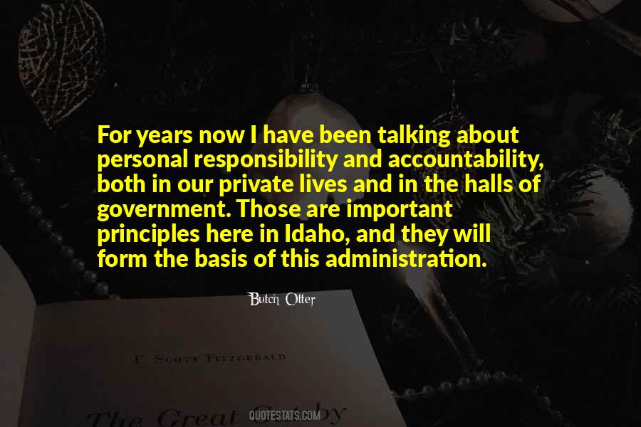 Quotes About Administration #1650484