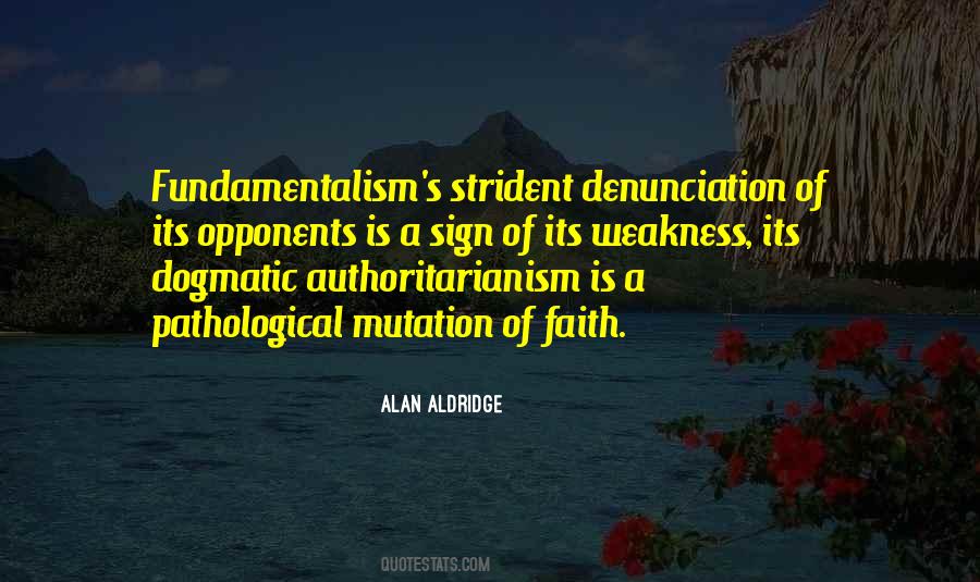 Fundamentalism's Quotes #379650