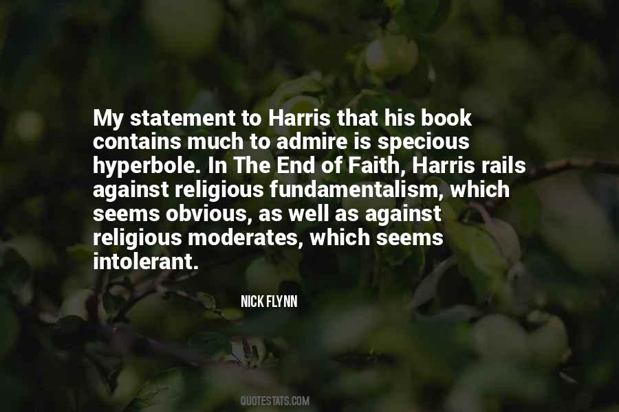 Fundamentalism's Quotes #498589