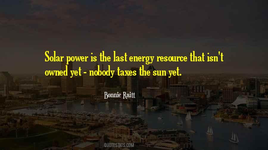 Quotes About Solar Power #1488965
