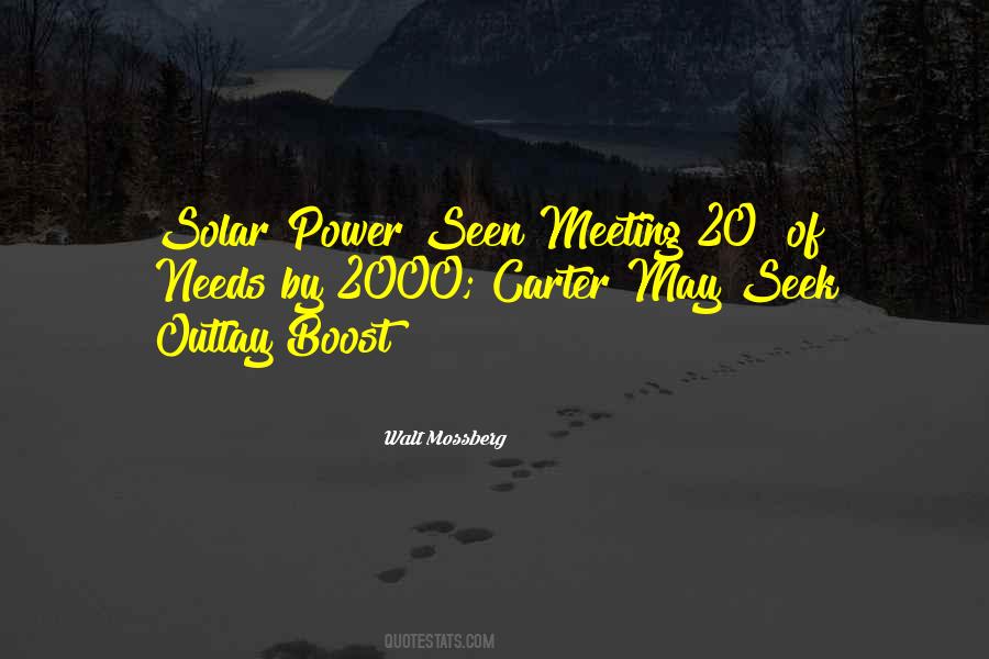 Quotes About Solar Power #348835