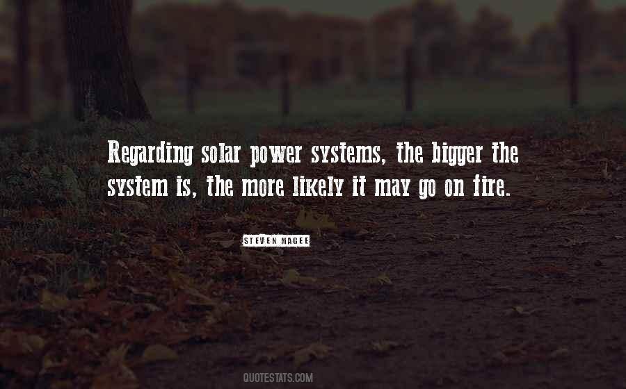 Quotes About Solar Power #489632