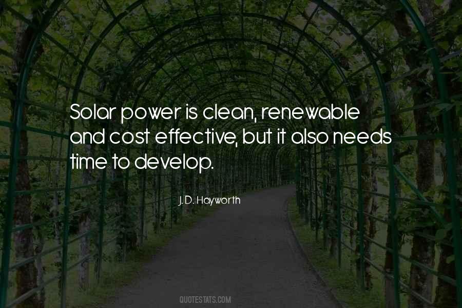 Quotes About Solar Power #731382