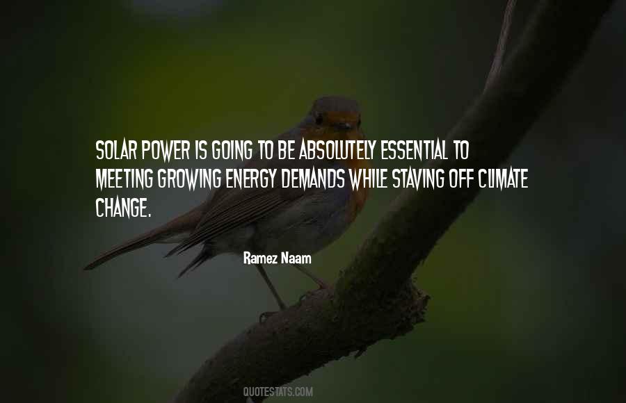 Quotes About Solar Power #818582
