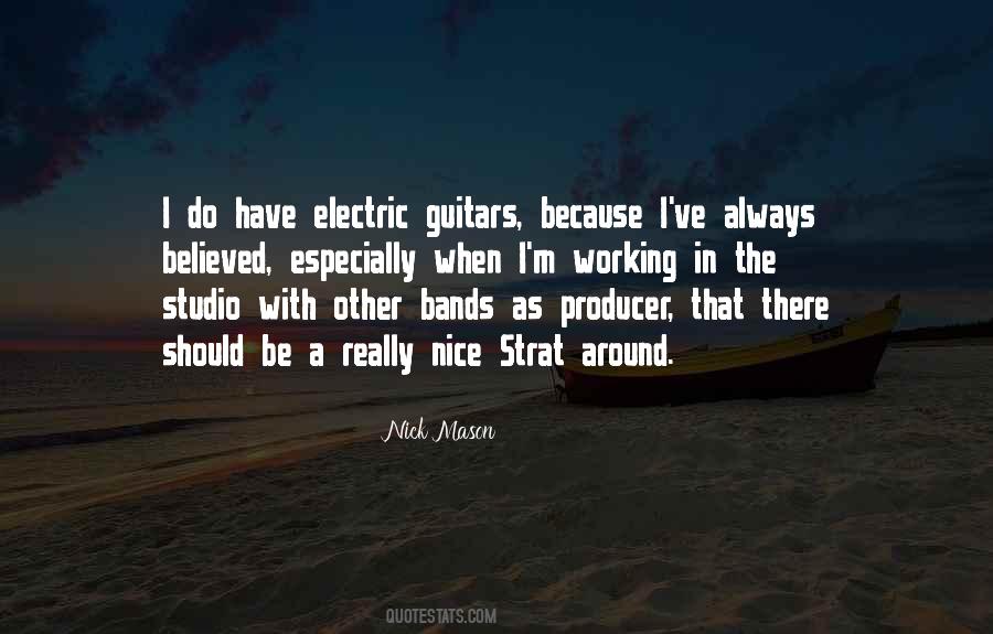 Quotes About Electric Guitars #150495