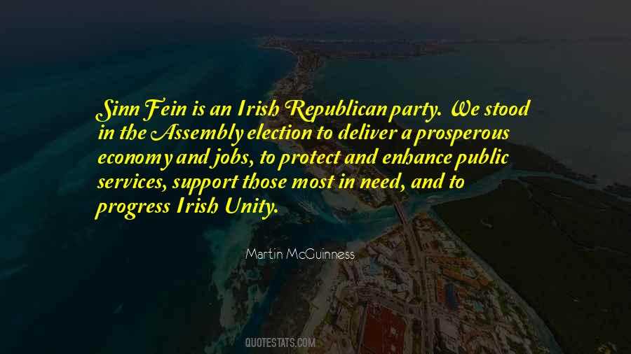 Quotes About Sinn Fein #1033102