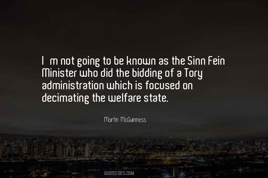 Quotes About Sinn Fein #1698481