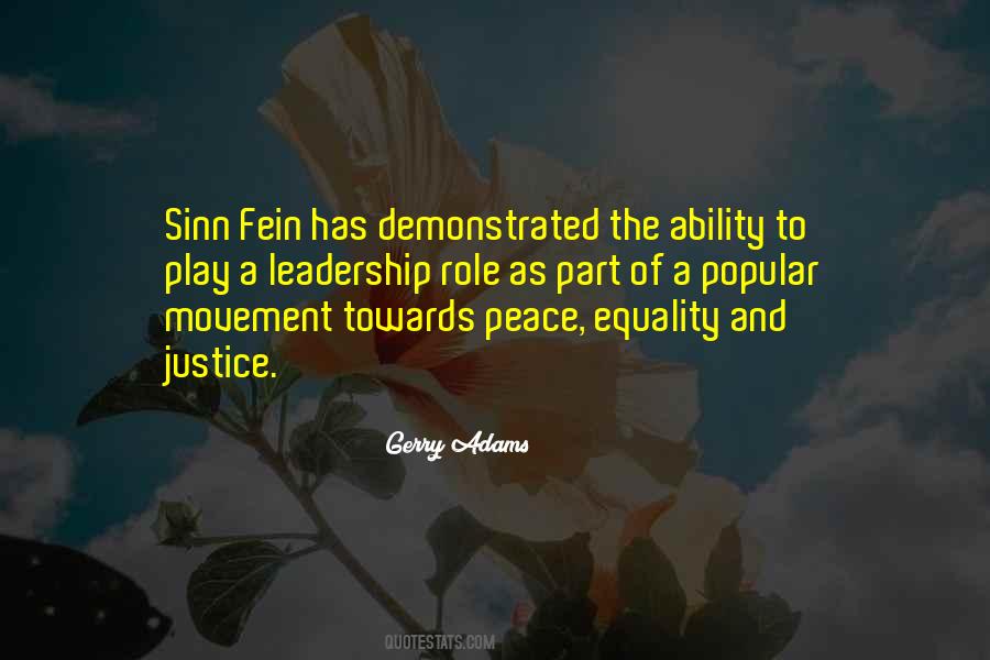 Quotes About Sinn Fein #242282