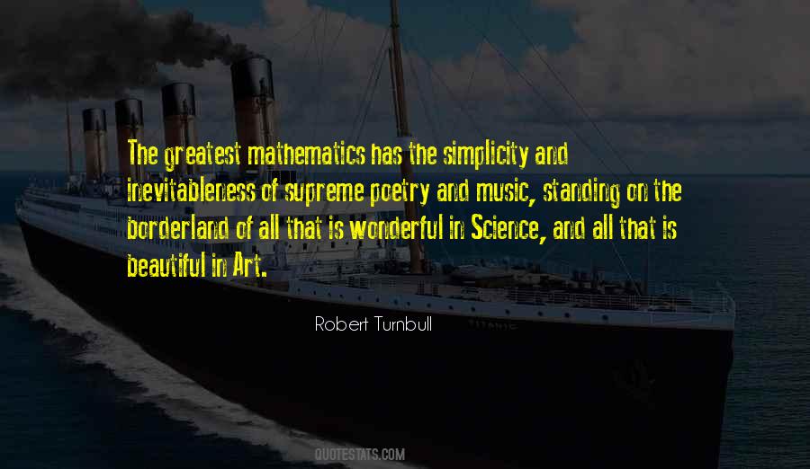Quotes About Mathematics And Music #1815080