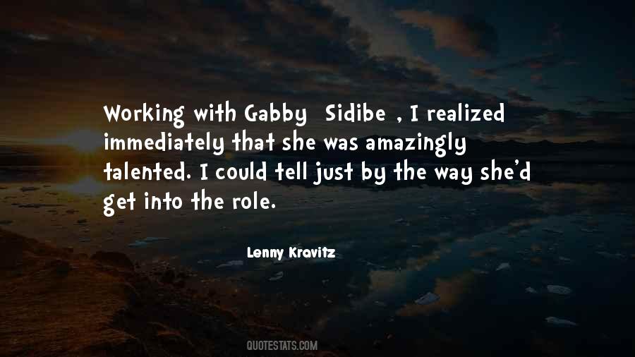 Gabby's Quotes #427719