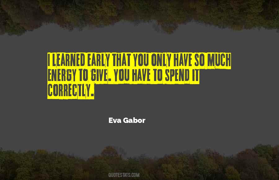 Gabor's Quotes #1085662