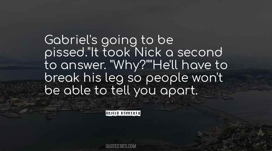 Gabriel's Quotes #1693119