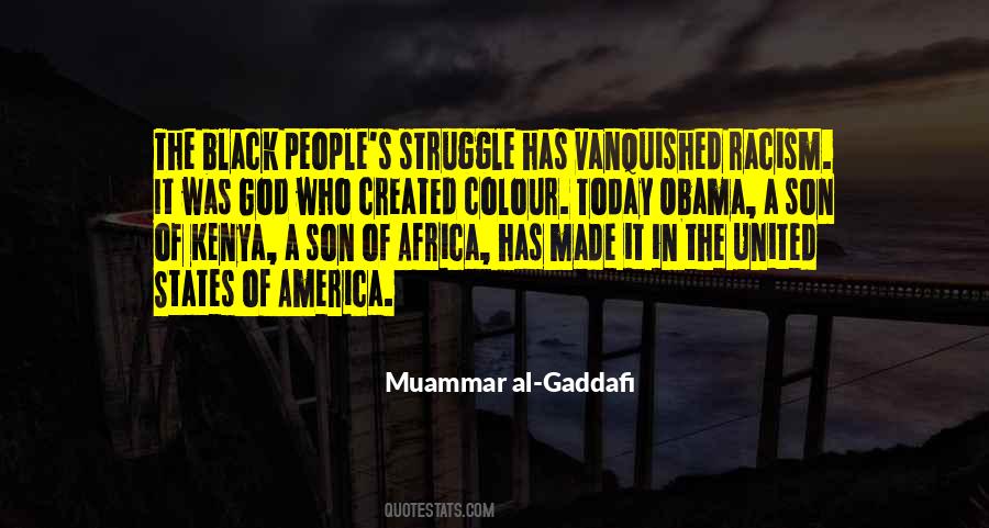 Gaddafi's Quotes #1381117