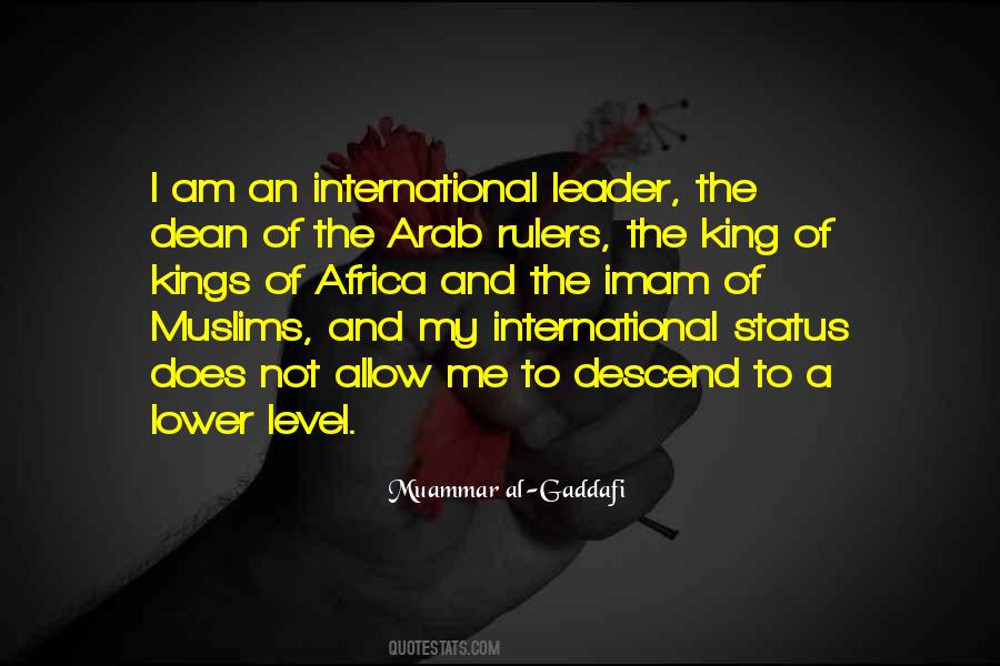 Gaddafi's Quotes #1683707