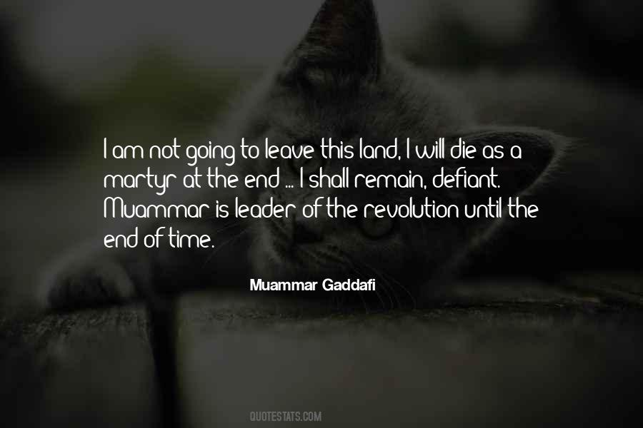 Gaddafi's Quotes #249144