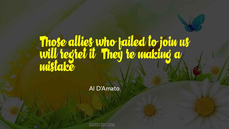 Quotes About Allies #1071168