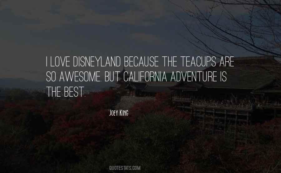 Quotes About California Adventure #478832