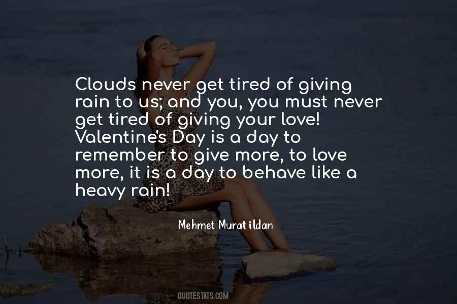 Quotes About Rain And Love #815737